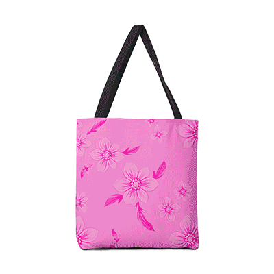 Floral design series. Series of flower images on tote bags, drawstring bags and zip pouches available on Threadless.