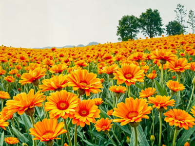 Orange Flowers